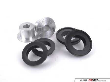 ES#3138503 - PFF85-424x2 - Race Polyurethane Front Subframe Bushing Set - Rear Position  - A more planted subframe means a more planted front end and better handling - Powerflex Black Series - Audi Volkswagen