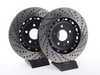 ES#4056683 - 023938ecs02KT - Front & Rear 2-Piece Brake Rotor Upgrade Kit - Direct bolt-on replacement - up to 16% less weight! - ECS - Audi