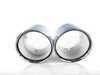 ES#3476950 - 019490ecs02KT - B9 A4/A5 4" Direct-Fit Exhaust Tips - Chrome - Pair - A pair of direct-fit exhaust tips for the B9 A4/A5. No modifications necessary - ECS - Audi