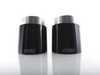 ES#3476949 - 019490ecs01KT - B9 A4/A5 4" Direct-Fit Exhaust Tips - Black Chrome - Pair - A pair of direct-fit exhaust tips for the B9 A4/A5. No modifications necessary - ECS - Audi