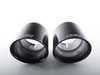 ES#3476949 - 019490ecs01KT - B9 A4/A5 4" Direct-Fit Exhaust Tips - Black Chrome - Pair - A pair of direct-fit exhaust tips for the B9 A4/A5. No modifications necessary - ECS - Audi