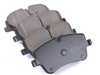 ES#4338299 - EUR872A - Front Euro Ceramic Brake Pad Set - Ceramic composite developed to meet low dust & noise requirements. Does not include brake pad wear sensors. - Akebono - Mercedes Benz