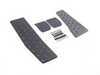 ES#3449967 - 092217ecs01KT - Turner Performance E9x Pedal Set w/ Dead Pedal - Manual Transmission - Black anodized finish - Turner Motorsport - BMW