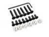 ES#3449967 - 092217ecs01KT - Turner Performance E9x Pedal Set w/ Dead Pedal - Manual Transmission - Black anodized finish - Turner Motorsport - BMW