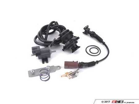 ES#2738366 - FMDVMK7R - Diverter Valve Kit - Black - Cure your leaking valve problems for good! - Forge - Audi Volkswagen Porsche