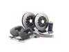 ES#2953876 - 014366ECS01KT2 -  Front Big Brake Kit - Stage 3 - 2-Piece Cross Drilled & Slotted Rotors (345x30) - Upgrade your brake system to the 4-piston Brembo Q5 calipers - ECS - Audi