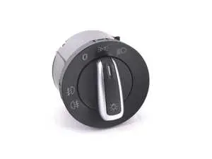 Standard European Headlight Switch - Brushed Trim