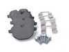 ES#3478036 - 34116775277frKT - Front And Rear Brake Service Kit - Featuring ECS V5 coated rotors with Brembo pads - Assembled By ECS - BMW