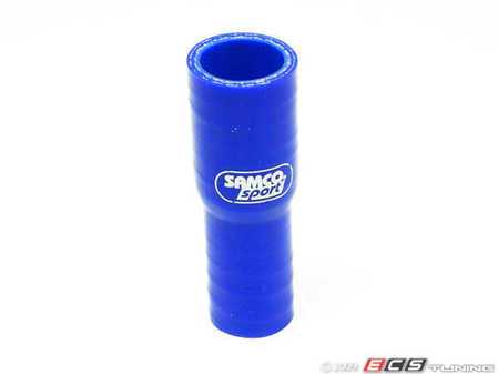 ES#3408 - SFS-SR-28-22BLUE - Samco Silicone Hose Reducer - Blue - (NO LONGER AVAILABLE) - 28mm to 22mm ID, 100mm long - Samco - 