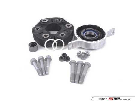 ES#3234536 - 261175732761KT - Driveshaft Overhaul Kit - With Giubo and CSB - Includes flex disc (giubo) center support bearing (csb) and required hardware for installation - Assembled By ECS - BMW