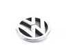 ES#2163668 - 561853600ULM - VW Emblem - Front - Mounts to the radiator grille assembly - Genuine Volkswagen Audi - Volkswagen