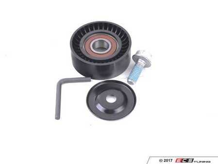 ES#3181798 - 06J198299 - Tensioner Pulley Repair Set - Complete kit includes the idler roller with bearing, tensioner locking pin, idler roller bearing plate, and replacement bolt - Genuine Volkswagen Audi - Volkswagen