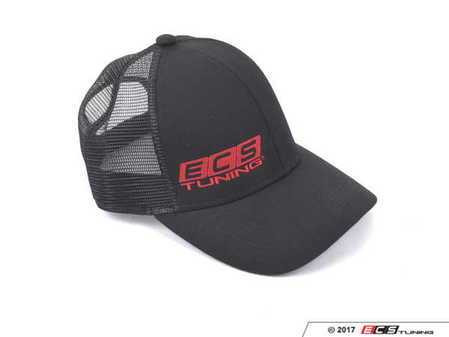 ES#3411262 - 6060010 - ECS Mesh Back Cap - Black -  - Only a few remaining, get yours while they last! - ECS - 