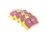 ES#521054 - DP4370R - Rear YellowStuff Performance Brake Pad Set - EBC's premium sport street pad that offers high friction levels and heat fade resistance - EBC - Audi