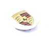 ES#3129802 - 00004460601 - Silver Center Cap With Full Color Porsche Crest - Priced Each - Beautiful concaved OEM crested cap - 4 required - Genuine Porsche - Porsche