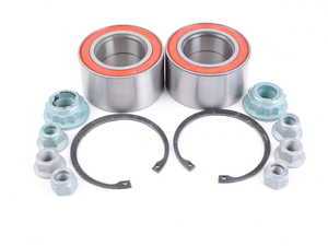 ES#3410490 - 1j0598625kt2KT - Rear Wheel Bearing Kit - Includes both rear wheel bearings with installation hardware - Bremmen Parts - Audi Volkswagen