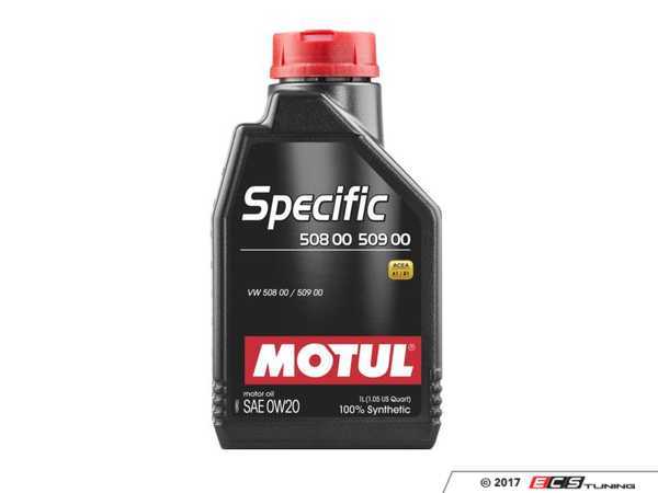 Motul - 107385 - Specific 508.00 / 509.00 Engine Oil (0W-20) - 1 Liter