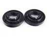 ES#2959826 - PFR5-4612Bx2 - Race Polyurethane Rear Subframe Bushing Insert - Front - Black Series - A more planted subframe means a more planted rear end and better handling - Powerflex Black Series - BMW
