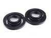 ES#2959826 - PFR5-4612Bx2 - Race Polyurethane Rear Subframe Bushing Insert - Front - Black Series - A more planted subframe means a more planted rear end and better handling - Powerflex Black Series - BMW