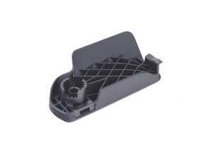 ES#398459 - 4L1823533A4PK - Hood Release Lever - Soul (Black) - Located inside the vehicle on the lower left a-pillar - Genuine Volkswagen Audi - Audi