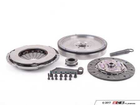 ES#250303 - 06a198002 -  Stage 1 Clutch Kit - Lightweight 228mm Single Mass Flywheel (20.5lbs.) - Great for daily driven, and mildly tuned cars holding up to 250 ft-lbs - ECS - Audi Volkswagen