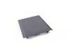ES#3318697 - 98655224103B12 - GT3 Center Console Delete Panel - Black/Grey - Plastic front console cover - Genuine Porsche - Porsche