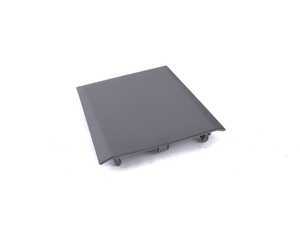 ES#3318697 - 98655224103B12 - GT3 Center Console Delete Panel - Black/Grey - Plastic front console cover - Genuine Porsche - Porsche