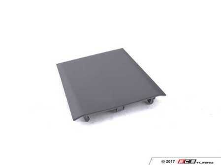 ES#3318697 - 98655224103B12 - GT3 Center Console Delete Panel - Black/Grey - Plastic front console cover - Genuine Porsche - Porsche