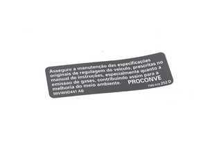 ES#421388 - 7M0010252D - STICKER - Genuine Volkswagen Audi - 