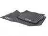ES#3213122 - 80B061221041 - All-Weather Rubber Floor Mats - Front - Black with 'Q5' Logo - Extremely durable all weather mats to protect your carpet - Genuine Volkswagen Audi - Audi