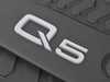 ES#3213122 - 80B061221041 - All-Weather Rubber Floor Mats - Front - Black with 'Q5' Logo - Extremely durable all weather mats to protect your carpet - Genuine Volkswagen Audi - Audi