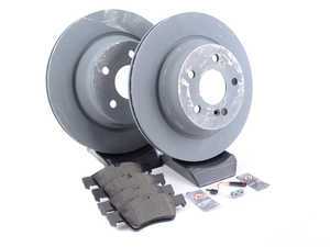 ES#2779634 - 0074201020KT1 - Rear Brake Service Kit  - Featuring Genuine Mercedes-Benz Rotors And Pads - Genuine Mercedes Benz - Mercedes Benz