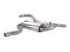 ES#2992765 - MCXAU101 - Milltek Cat-Back Exhaust System - Resonated - 2.50" stainless steel downpipe-back system with twin 90mm GT90 polished tips - Milltek Sport - Audi