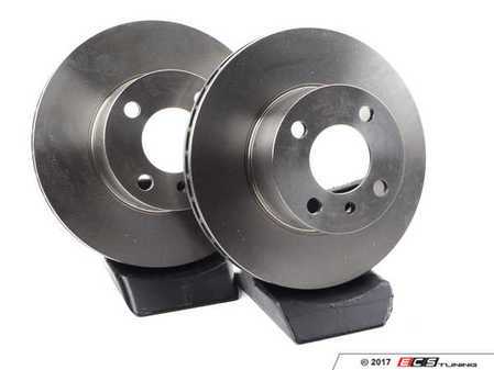 ES#3136077 - 34111163125KT - Front Brake Rotors - Pair (255x22) - (NO LONGER AVAILABLE) - Vented front brake rotor set from Pilenga - Pilenga - 