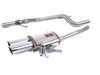 ES#3131558 - 8890KT1 - 2.5" Cat-back System - Non-Resonated  - Complete stainless steel system with dual 90mm round tips - Supersprint - Volkswagen