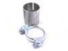 ES#3131558 - 8890KT1 - 2.5" Cat-back System - Non-Resonated  - Complete stainless steel system with dual 90mm round tips - Supersprint - Volkswagen