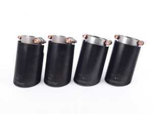 ES#3057379 - 989676 - Supersprint Black Exhaust Tips 2x90mm - Supersprint - BMW