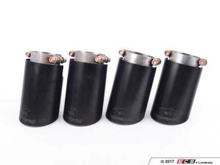 ES#3057379 - 989676 - Supersprint Black Exhaust Tips 2x90mm - Supersprint - BMW