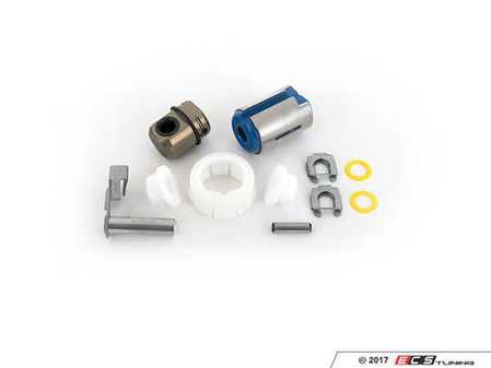 ES#2602969 - 25117507695KT3 - Shifter Rebuild & Upgrade Kit - Overhaul your shifter with this kit, featuring ECS Tuning teflon shifter bushings & Turner Motorsport poly shift arm bushing - Assembled By ECS - BMW