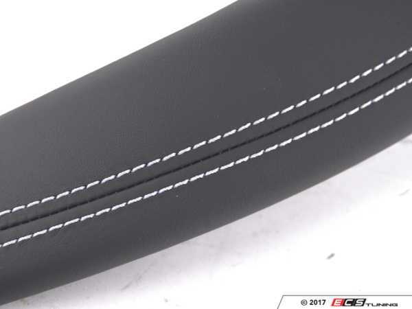 Genuine BMW - 51418057636 - COVER, INTERIOR HANDLE, LEAT (51-41-8-057-636)