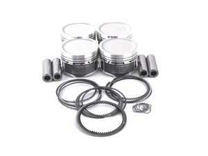 ES#2794029 - WIS18TK563M815 - Wiseco Performance Piston Set - Includes rings, wire locks, and wrist pins - 81.5mm bore, 9:1 CR, 86.4mm stroke (stock) - Wiseco - Audi Volkswagen