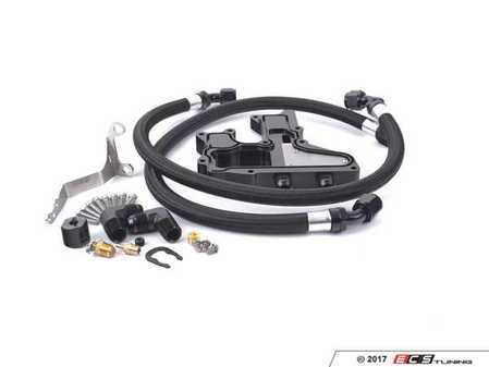 ES#2794717 - IEBACG1 - IE Recirculating Catch Can Kit - Prevent crankcase oil fumes from condensing and filling your turbo piping, intercooler, and intake manifold - Integrated Engineering - Audi
