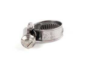 ES#16312 - 07129952107 - Hose Clamp - 12-22 mm Range / 9 mm Width (Screw Type) - Length: 15mm-19mm - Genuine BMW - BMW
