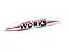 ES#3193783 - 51147476376 - JCW Trunk Lid Badge - For JCW models and JCW tuning kits - Genuine MINI - MINI
