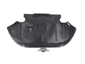 ES#2738640 - 4B3863821KT - Front Belly Pan Kit - Includes a new belly pan with installation hardware - Assembled By ECS - Audi