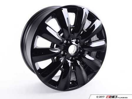 ES#3185786 - 36116856034 - 533 MINI Pin Spoke 18" (5x112) - Black - Priced Each  - 7,5JX18 ET:51 - Genuine MINI - MINI