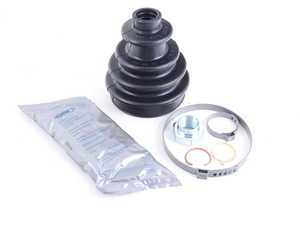 ES#3463380 - 31601226155 - Front CV Boot Kit - Outer - Includes boot and grease to repair one outer CV boot - GKN Drivetech - BMW