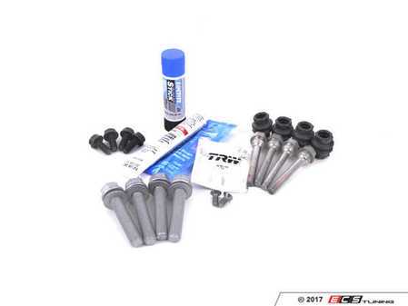 ES#2631379 - 1K0698470KT1 - Rear Pad & Rotor Installation Kit - Includes hardware and anti-seize for pad & rotor replacement - Assembled By ECS - Audi