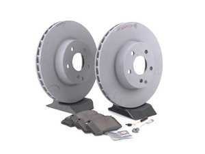 ES#2779785 - 00542095201KT2 - Front Brake Service Kit  - Featuring Genuine Mercedes-Benz Rotors And Pads - Genuine Mercedes Benz - Mercedes Benz