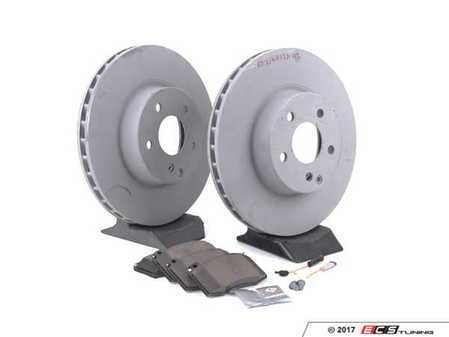ES#2779785 - 00542095201KT2 - Front Brake Service Kit  - Featuring Genuine Mercedes-Benz Rotors And Pads - Genuine Mercedes Benz - Mercedes Benz